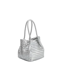 Melie Bianco Anahi Woven Medium Top Handle Bag