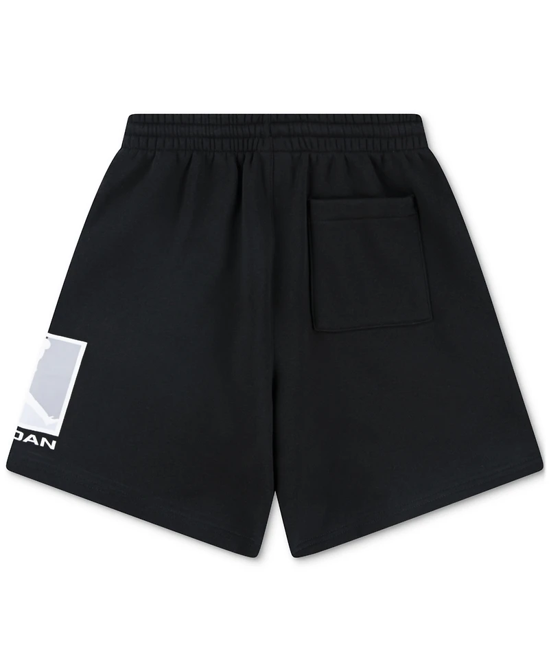 Jordan Big Boys Essentials Boxed Logo Fleece Shorts