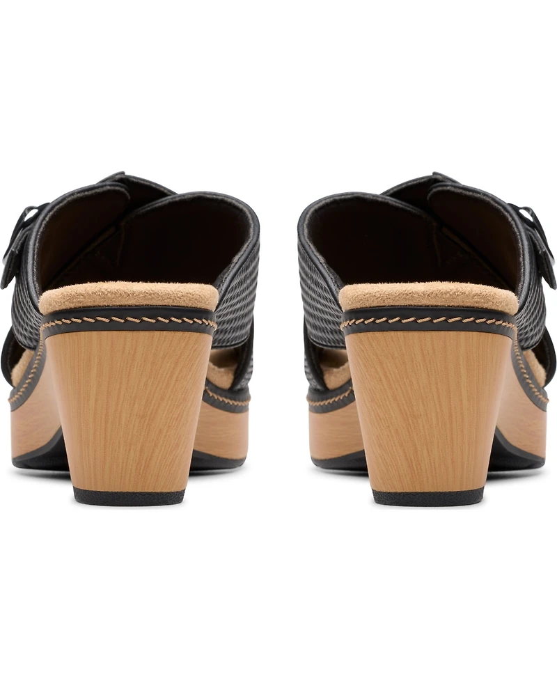 Clarks Collection Women's Seannah Nora Wedge Sandals