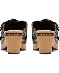 Clarks Collection Women's Seannah Nora Wedge Sandals