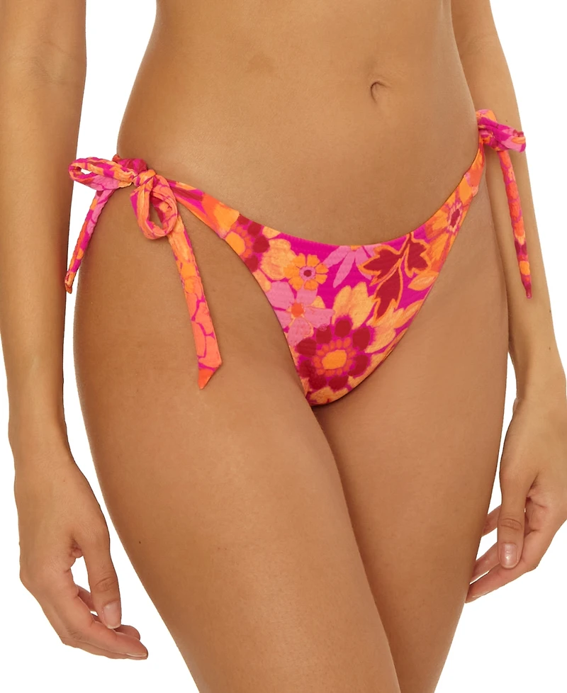 Becca Women's Copacabana Reversible Side-Tie Bikini Bottoms