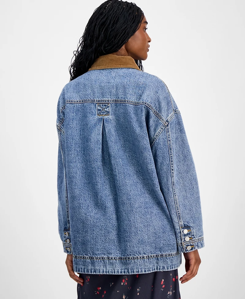 Lucky Brand Women's Legend Denim Barn Jacket