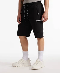 Ecko Unltd Men's Stitched Pockets Fleece Shorts