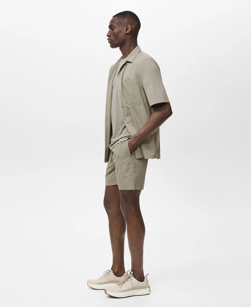 Mango Men's Zip Pockets Swimsuit