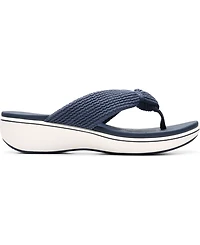 Clarks Cloudsteppers Women's Breeze Rae Erin Slip-On Flat Sandals