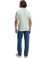 Boss by Hugo Men's Slim-Fit Stretch-Cotton Logo Patch Polo Shirt