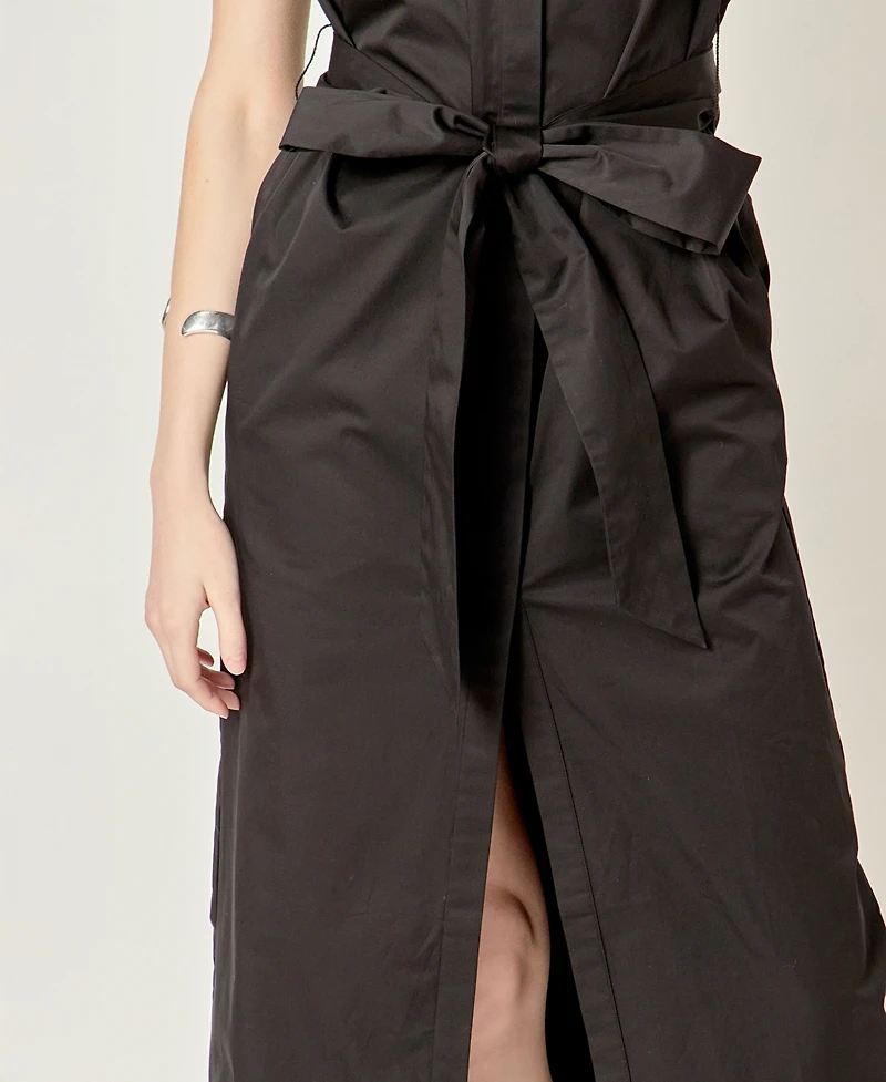 English Factory Women's Cotton Collared Button Dress
