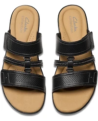 Clarks Collection Women's Elizabelle Ave Slip-On Flat Sandals