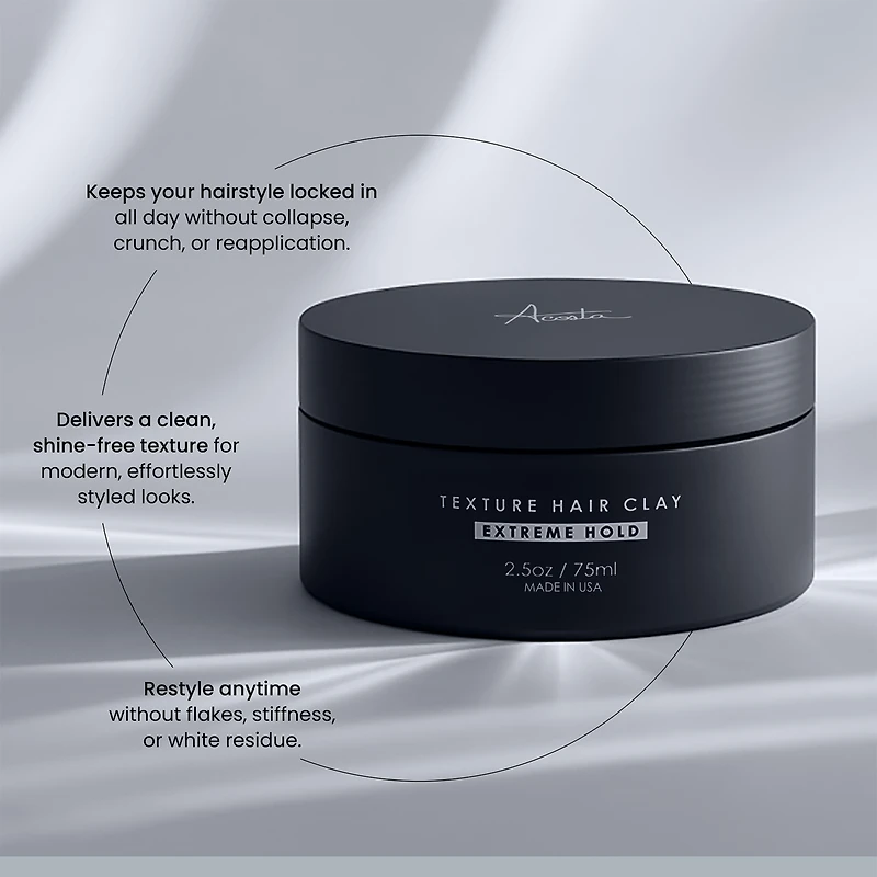 Forte Series Texture Clay Extreme Hold