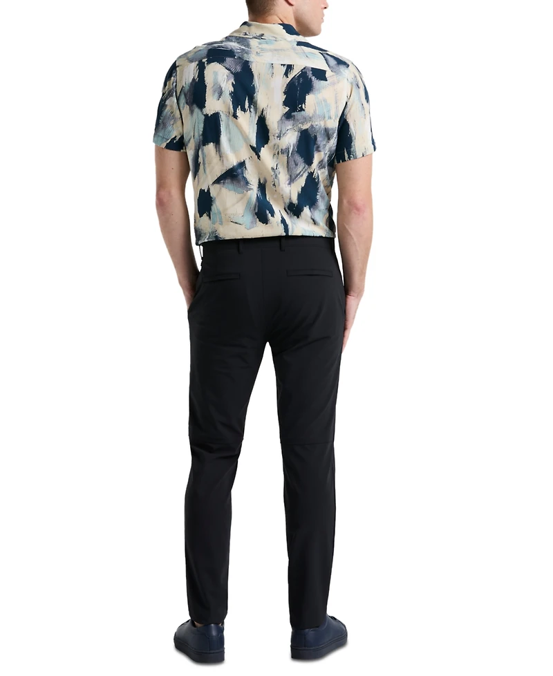 Perry Ellis Men's Slim-Fit 4-Way Stretch Performance Chino Pants