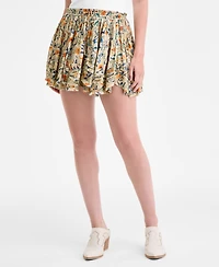 Free People Women's Third Charm Print Mini Skirt