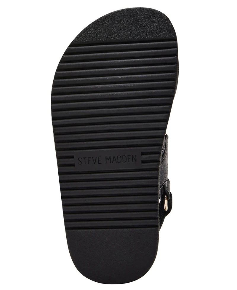 Steve Madden Toddler and Little Girls T-Mona Footbed Sandals