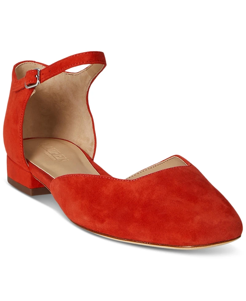 Lauren Ralph Women's Emellie Mary Jane Flats