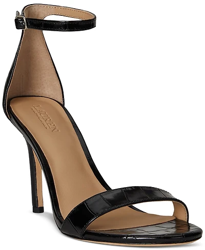 Lauren Ralph Women's Gwen Ankle-Strap Dress Sandals