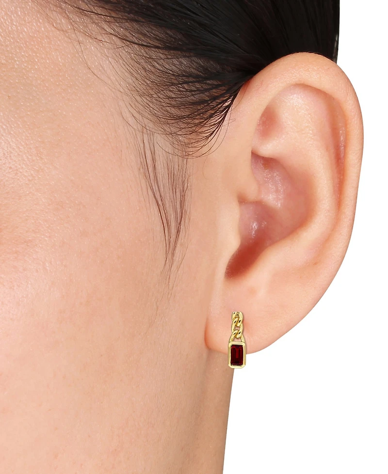 Gemstone Drop Earrings (5/8 ct. t.w.) in 14k Yellow Gold