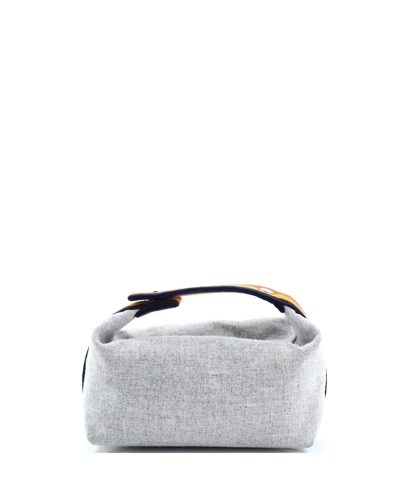 Pre-Owned Hermes Pm Bride-a-Brac Travel Case Wool