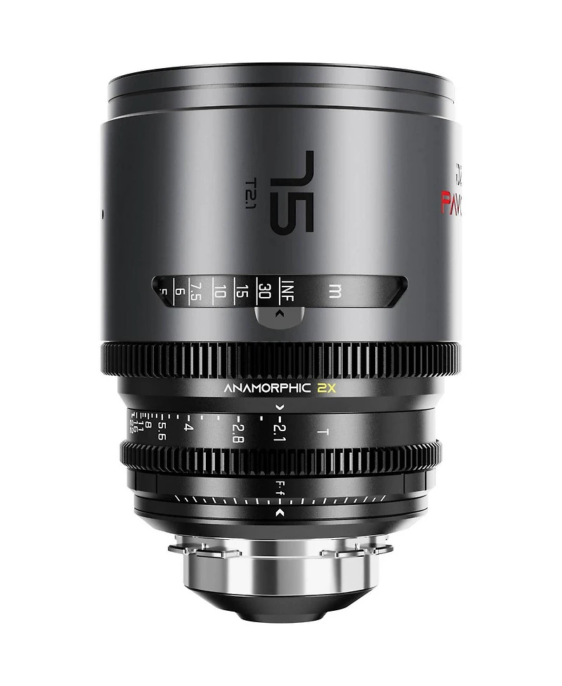 Dzofilm DZOFilm Pavo 75mm T2.1 2x Anamorphic Prime Lens for Pl/Ef Mount, Neutral Coating (Feet)