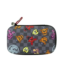 Five Nights At Freddy's Fnaf Trap Graphics Gray Checkered Utility Case