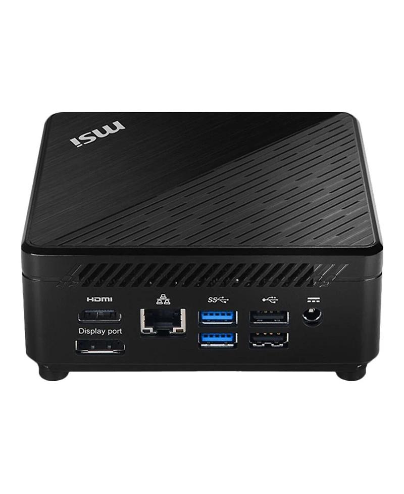 Msi Cubi 5 12M-016BUS Mini Barebone Desktop Computer, Intel Core i7-1255U 1.7GHz, Ram, Storage and Os Not Included, Black