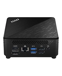 Msi Cubi 5 12M-016BUS Mini Barebone Desktop Computer, Intel Core i7-1255U 1.7GHz, Ram, Storage and Os Not Included, Black