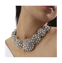 Sohi Stellar Sparkle Statement Necklace
