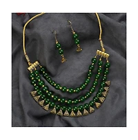 Sohi Bead-Layered Jewellery Set