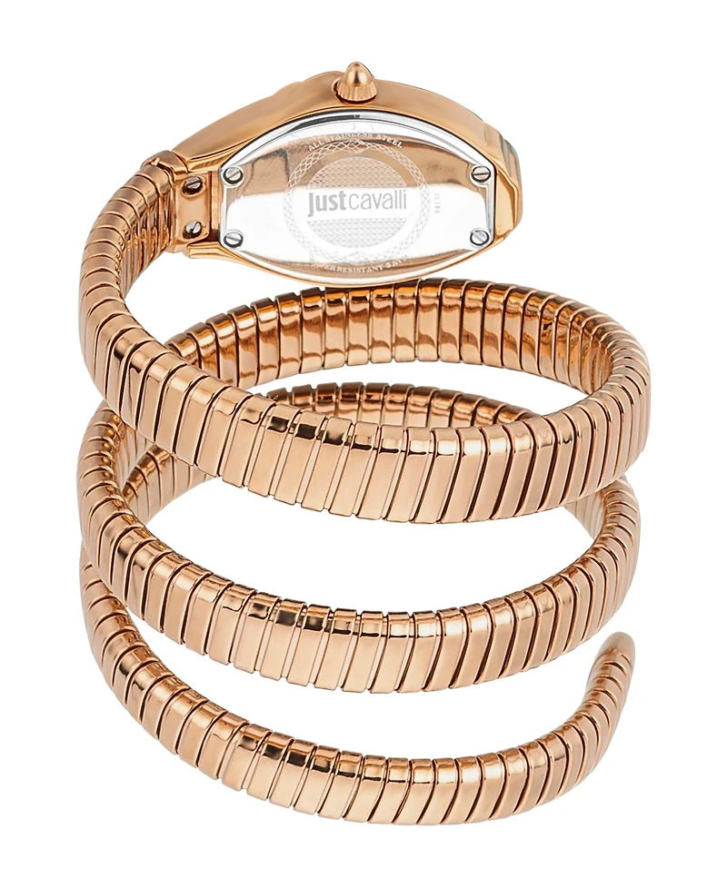 Just Cavalli Women's Rose Stainless Steel Bracelet Watch