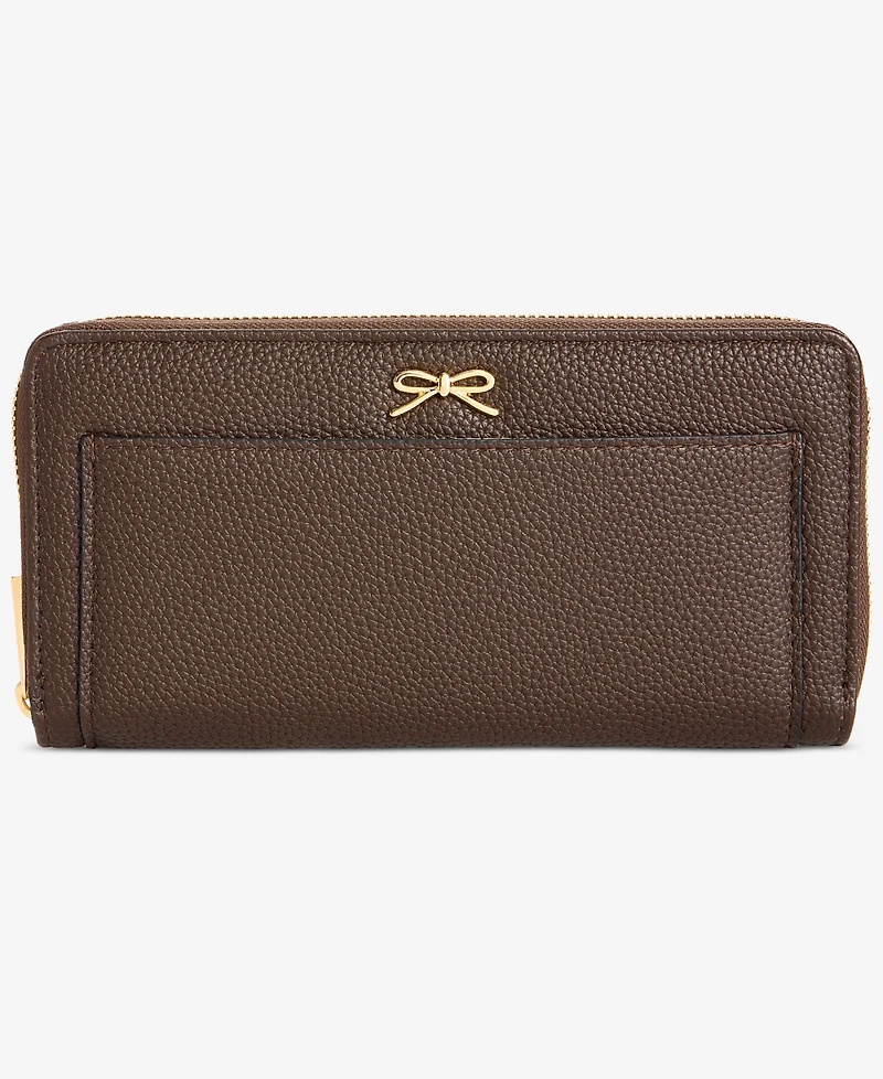 On 34th Angii Solid Zip-Around Wallet, Macy's Exclusive