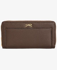 On 34th Angii Solid Zip-Around Wallet, Macy's Exclusive