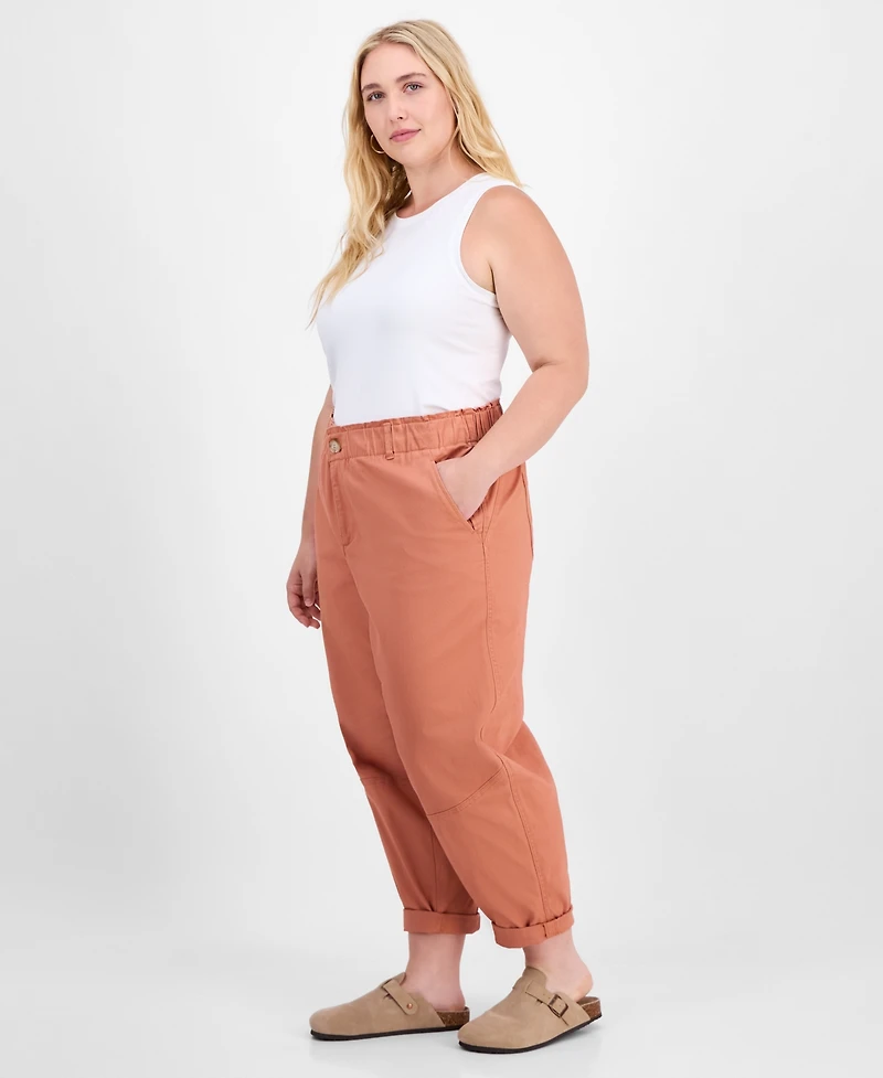 Democracy Plus Sky Rise Paperbag Pants