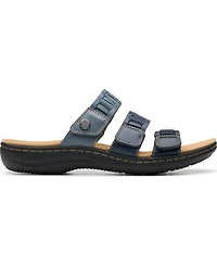 Clarks Collection Women's Laurieann Hope Slip-On Flat Sandals
