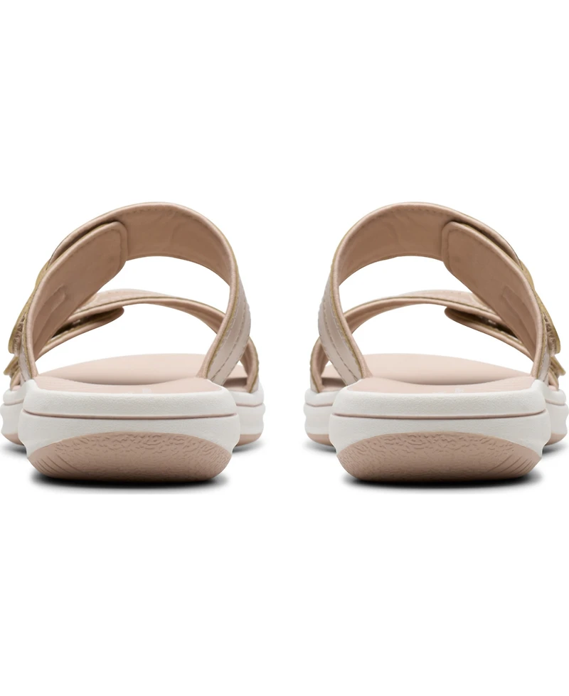 Clarks Cloudsteppers Women's Breeze Maye Slip-On Sandals