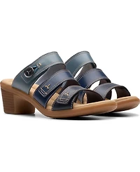 Clarks Collection Women's Emily2 Adella Block Heel Sandals