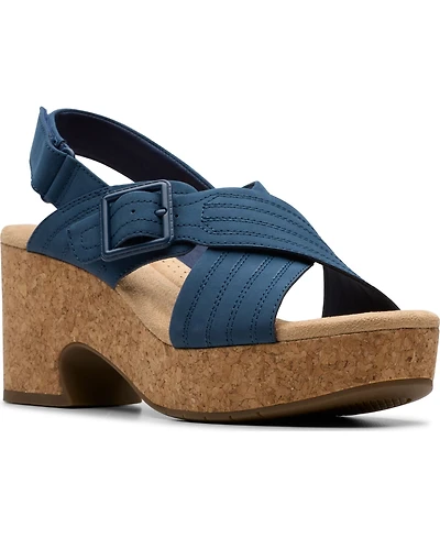 Clarks Collection Women's Nerisa West Wedge Sandals