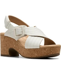 Clarks Collection Women's Nerisa West Wedge Sandals