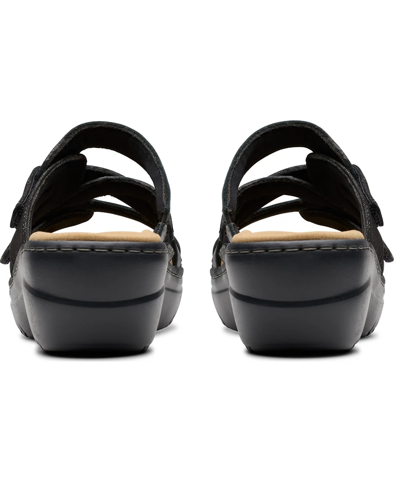 Clarks Collection Women's Merliah2 Cove Wedge Sandals