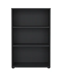 Tvilum 48.66" Wood 3 Shelf Adjustable Bookcase