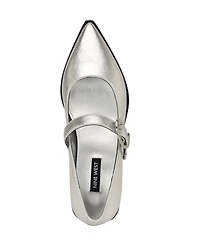 Nine West Women's Katrel Mary Jane Pointy Toe Flats
