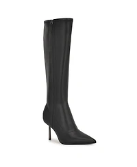Nine West Women's Derand Tall Pointy Toe Stiletto Boots