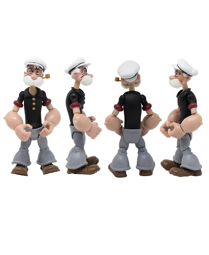 Boss Fight Studio Poopdeck Pappy Popeye Classics Wave 2 Collectible Action Figure – Highly Articulated Figurine with Accessories Including Alte