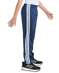 adidas Big Boys Elastic-Waistband Training Essential 3-Stripe Pants