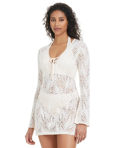 Bar Iii Women's Goddess Crochet Dress Cover-Up, Macy's Exclusive