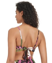 Bar Iii Women's Safari Heat Bikini Top, Exclusively at Macy's