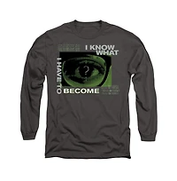 Batman Men's The Become Riddler Long Sleeve Adult Tee / T-Shirt