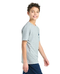 adidas Big Boys Short-Sleeve Sport Bubble Lineage Logo Graphic T-Shirt
