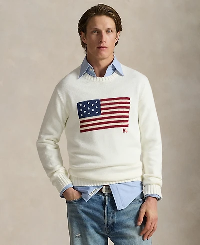 Polo Ralph Lauren Unisex The Iconic Flag Sweater