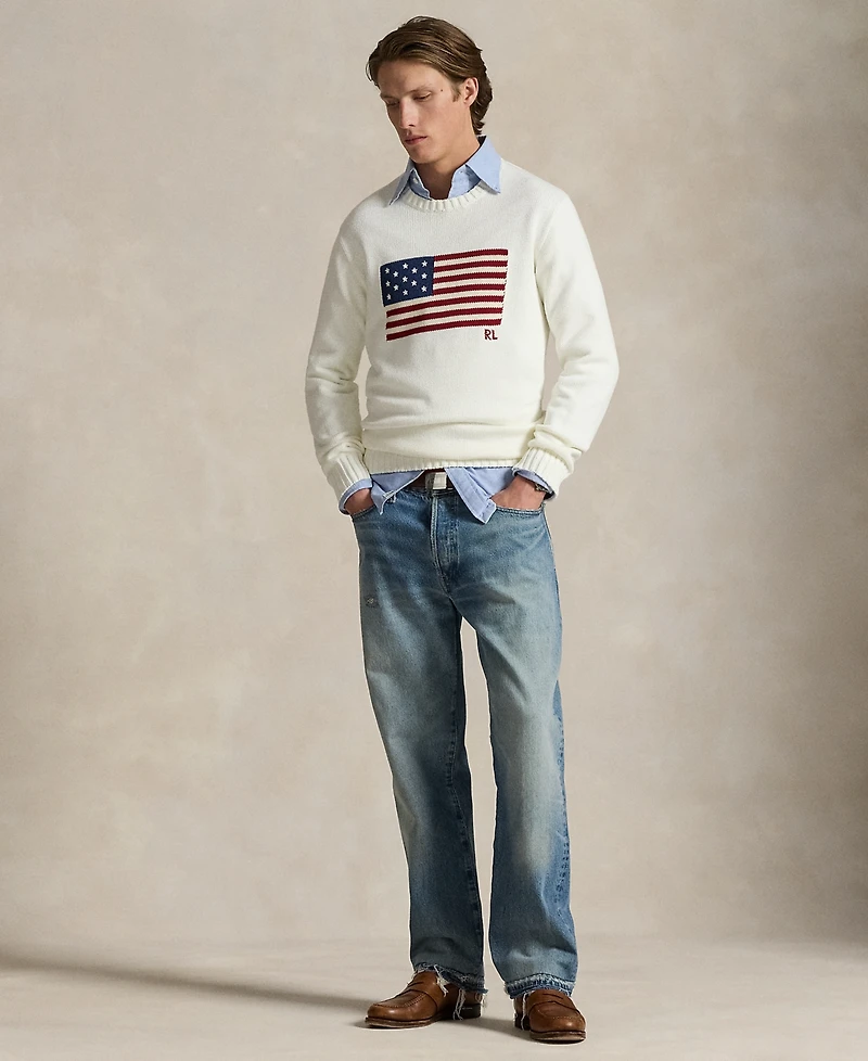 Polo Ralph Lauren Unisex The Iconic Flag Sweater