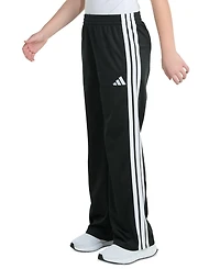 adidas Big Girls Elastic-Waistband Tricot Wide-Leg Pants