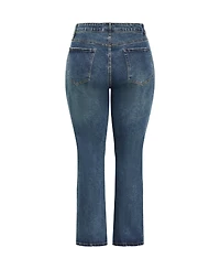 City Chic Plus Harley Fit Amira Straight Jean