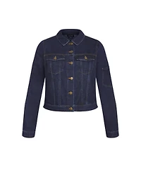 City Chic Plus Denim Jojo Jacket